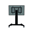 Neomounts Floor stand PLASMA-M2500TBLACK TV trolley Adjustable Height, Tilt