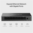 Mercusys 8-Port Gigabit Desktop Switch | MS108GS | Unmanaged | Desktop | Gigabit Ethernet (copper) p