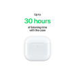 Apple | AirPods 4 | Bluetooth | In-Ear | Wireless | White