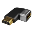 Goobay 72012 HDMI™ Angled Adapter 270° Horizontal