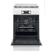 Whirlpool Cooker | WS5G8CHW/E/1 | Hob type Gas | Oven type Electric | White | Width 50 cm | LED | De