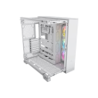 Corsair Dual Chamber PC Case | iCUE LINK 6500X RGB | White | Mid Tower | Power supply included No | 