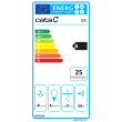 CATA Hood | SK 6000 X | Wall mounted | Energy efficiency class A | Width 90 cm | 380 m³/h | Mechanic
