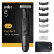 Braun | Face and Body Hair trimmer | XT5200 Series X | Cordless | Wet & Dry | Black/Silver