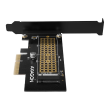 AXAGON The PCI-Express x4 internal adapter for connecting an NVMe M.2 SSD disk to a computer | PCEM2