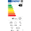 Gorenje | Washing Machine | W11NHPI84AS | Energy efficiency class A | Front loading | Washing capaci
