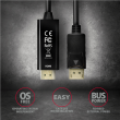 AXAGON | Active cable | DisplayPort to HDMI | 1.8 m