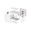 Deepcool CG530 4F WH | White | Mid Tower | Power supply included No