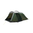 Outwell Two Room Tunnel Tent | Earth 5 Plus | 5 person(s) | Green
