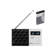Adler | Digital Radio - PLL AM/FM | AD 1908 | Alarm function | White/Black