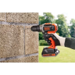 BLACK & DECKER | Cordless Drill/Driver with  2.0 Ah/4.0 Ah Battery | BCD003MEM2K-QW | 18 V | 2.0/4.0