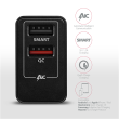 AXAGON Dual wallcharger 240V/2x USB port QC3.0/AFC/FCP and 5V-1.2A