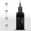 AXAGON Dual wallcharger 240V/2x USB port QC3.0/AFC/FCP and 5V-1.2A