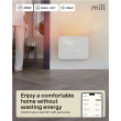 Mill Invisible Smart WiFi Heater | PA400WIFI4 | Panel Heater | 400 W | Suitable for rooms up to 4-6 