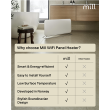 Mill WiFi Panel Heater | PA1500WIFI4A | Panel Heater | 1500 W | Suitable for rooms up to 22 m² | Whi