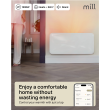 Mill Invisible Smart WiFi Heater | PA1500WIFI4 | Panel Heater | 1500 W | Suitable for rooms up to 18