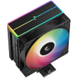 Deepcool CPU Cooler | AG400 BK ARGB | Intel