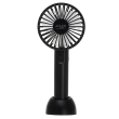 Adler Mini USB Fan | AD 7338 | Desk fan | Black | Diameter 7 cm | Number of speeds 3