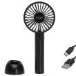 Adler Mini USB Fan | AD 7338 | Desk fan | Black | Diameter 7 cm | Number of speeds 3