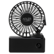 Adler Foldable mini fan | AD 7336 | Desk fan | Black | Diameter 6.5 cm | Number of speeds 1