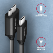 AXAGON Data and power suply cable
