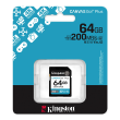 Kingston | Canvas Go! Plus | 64 GB | SD | Flash memory class Class 10
