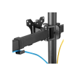 Neomounts Desk Mount | FPMA-D550D3BLACK Monitor Arm | Adjustable Height