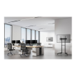 Neomounts Floor stand | FL50-540BL1 TV trolley | Adjustable Height