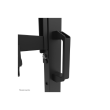 Neomounts Floor stand | FL50-575BL1 TV trolley | Adjustable Height | 65-110 " | Maximum weight (capa
