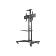 Neomounts Floor stand | NM-M1700BLACK TV trolley | Adjustable Height | 32-75 " | Maximum weight (cap