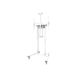Neomounts Floor stand | FL55-875WH1 TV trolley | Adjustable Height | 55-100 " | Maximum weight (capa