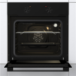 Gorenje Oven | BO6615E01B | 60 L | Electric | EnamelClean | Push pull buttons | Height 59.5 cm | Wid