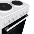 Gorenje Cooker | GE5A21WH | Hob type Electric | Oven type Electric | White | Width 50 cm | Grilling 