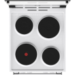 Gorenje Cooker | GE5A21WH | Hob type Electric | Oven type Electric | White | Width 50 cm | Grilling 
