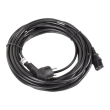 Lanberg | CEE 7/7 to IEC 320 C13 Power Cord | CA-C13C-11CC-0100-BK