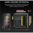 Corsair PC Case | iCUE LINK 5000T LX RGB | Black | Mid-Tower | Power supply included No