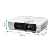 Epson EB-W55 | WXGA (1280x800) | 4000 ANSI lumens | White