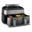Philips Dual Basket Airfryer | NA555/00 5000 series | Power 2750 W | Capacity 9 L | RapidAir Plus | 