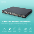 Digitus | 24 Port 10G Ethernet PoE+ Injector