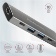 AXAGON Multi-port USB-C 10Gbps hub