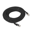 Lanberg | Patchcord CAT.5E UTP | PCU5-10CC-1000-BK | 10 m | Black