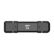 Silicon Power Portable External SSD | DS72 | 2000 GB | USB Type-A/USB Type-C 3.2 Gen 2 | Black