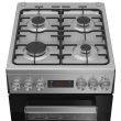 BEKO Cooker | FSM52321DXDT | Hob type Gas | Oven type Electric | Stainless Steel | Width 50 cm | Gri