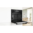 Bosch Oven | HBG578EB7 | 71 L | Electric | Pyrolysis | Knobs | Height 59.5 cm | Width 59.4 cm | Blac