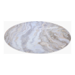 Arozzi Zona Round Floor Pad | White Marble