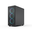 Fractal Design Case | Epoch | Black TG RGB Light Tint | ATX | Power supply included No