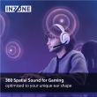Sony Gaming Headset | INZONE H5 | Wireless | Over-Ear | Microphone | Wireless | White