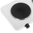 Adler Hot Plate | AD 6520 | Number of burners/cooking zones 2 | White | Electric