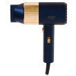 Adler Hair dryer | AD 2280 | 1800 W | Number of temperature settings 3 | Blue/Gold