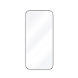 Fixed Screen protector | Apple | iPhone 17 | Tempered glass | Black | Full Cover 2.5D